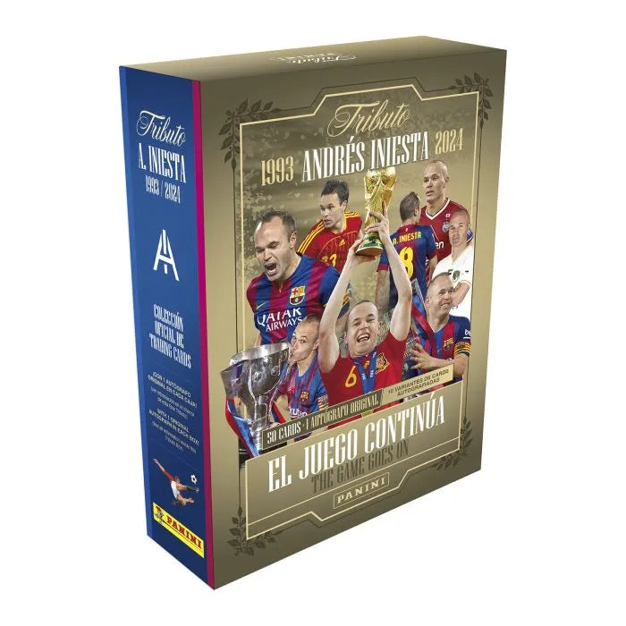 Panini Andrés Iniesta Tribute Set – Box Tributo