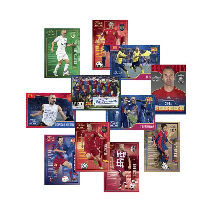 Panini Andrés Iniesta Tribute Set – Box Tributo