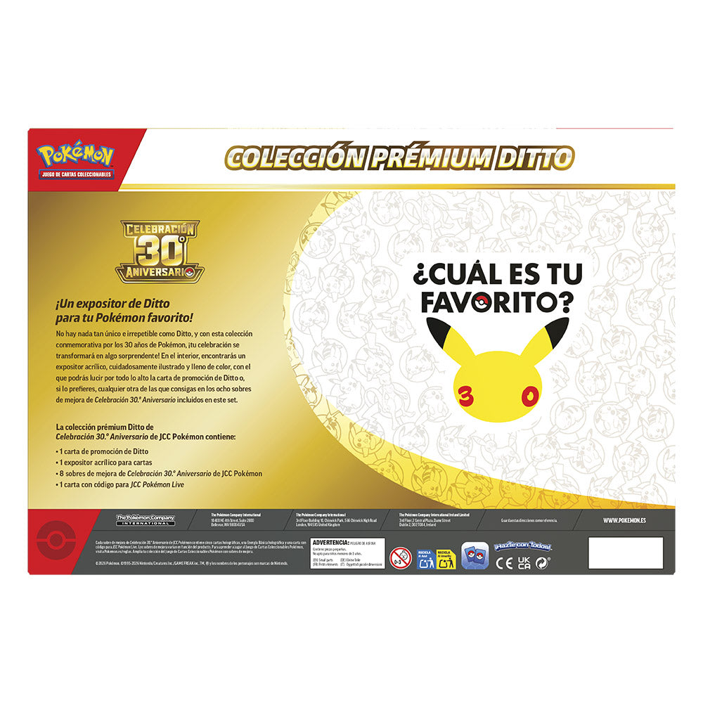 Colección Ditto 30 Aniversario Pokémon TCG | Tier Kards | Pre Order |
