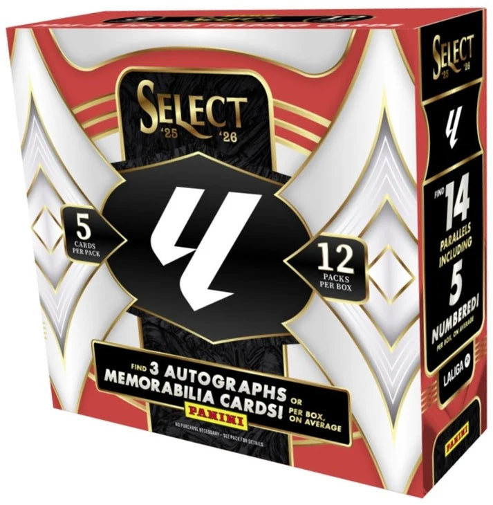 2025-26 Panini Select Futbol La Liga Hobby Box
