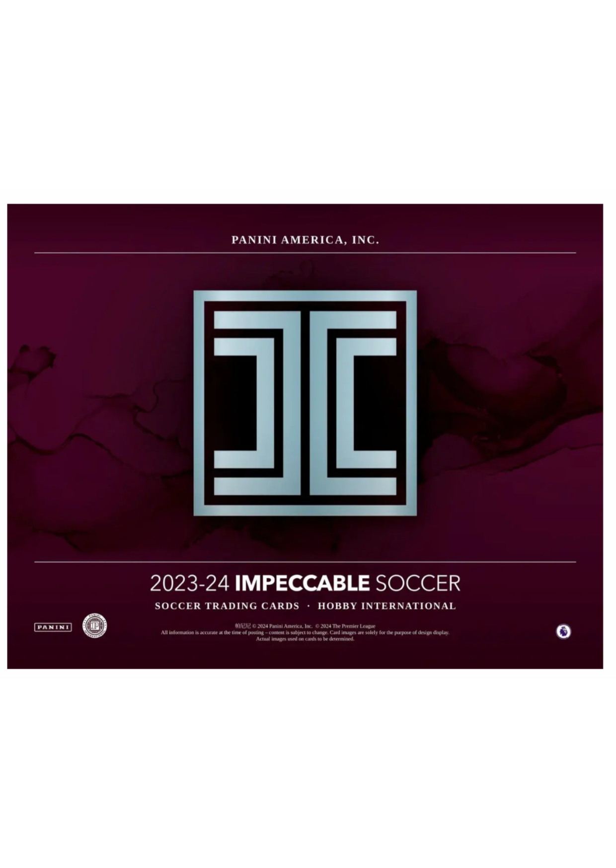 2023-24 Panini Impeccable Soccer International Hobby Box