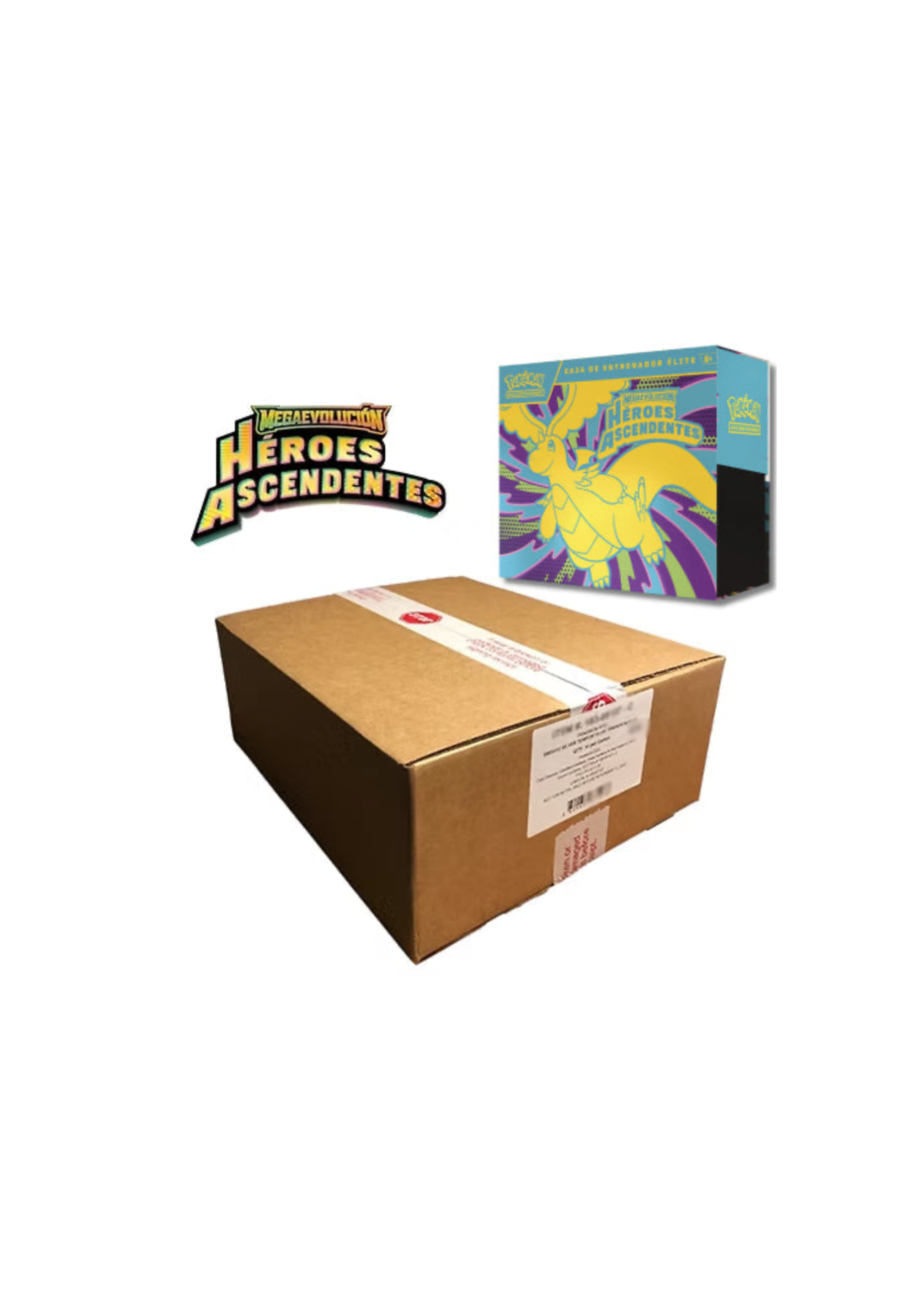 Case X10 Elite Trainer Box Heroes Ascendentes