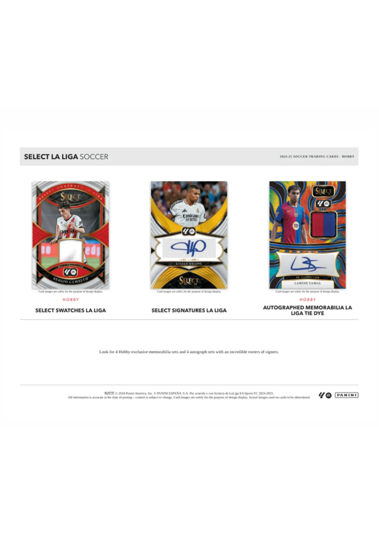 2024-25 Panini Select La Liga – Blaster Box