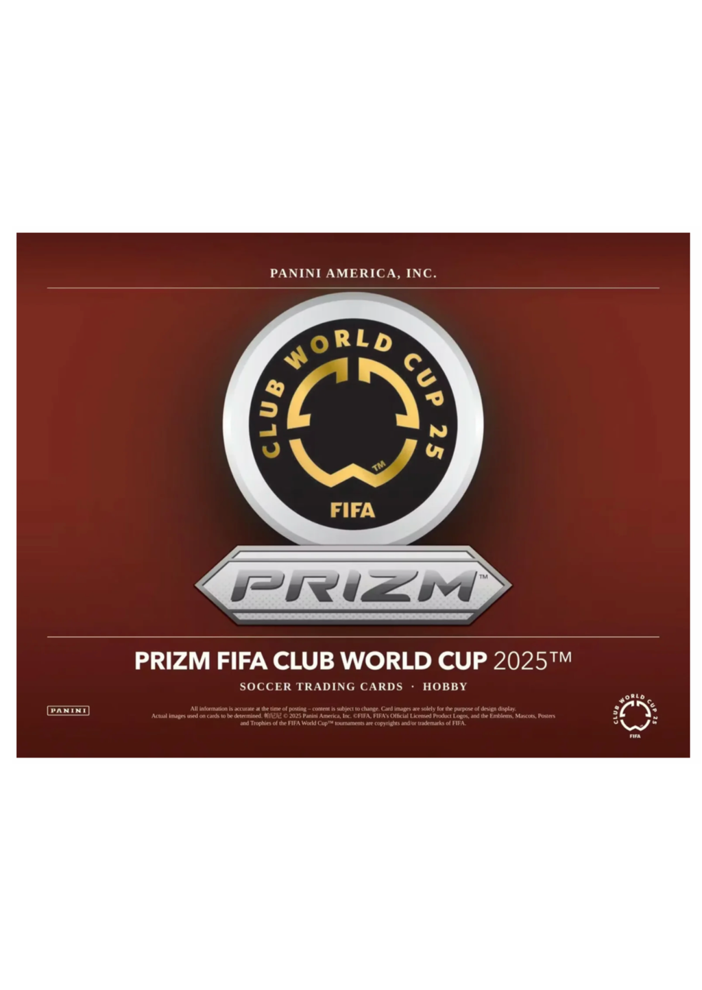 2025 Prizm FIFA Club World Cup Soccer – Blaster Box