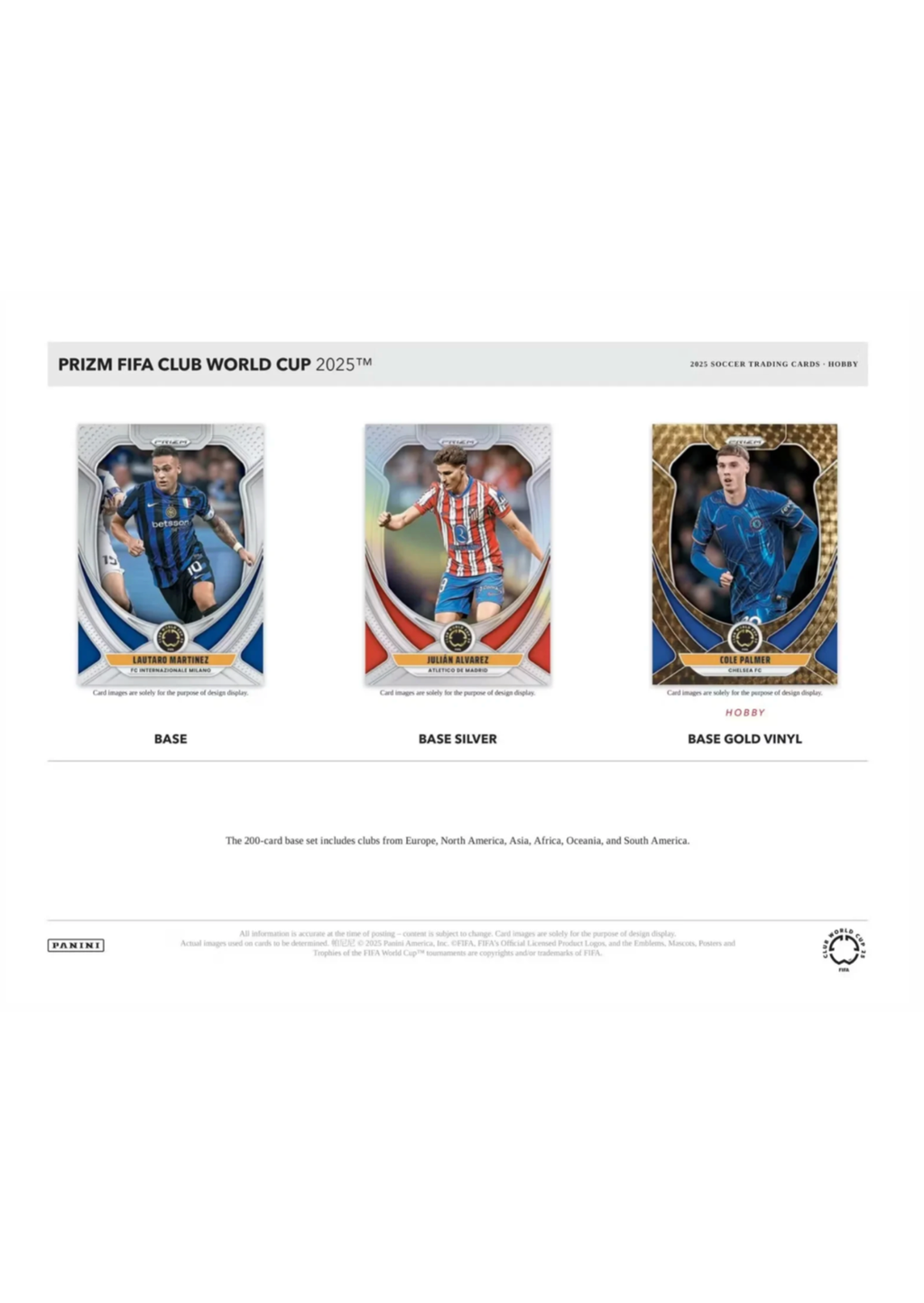 2025 Prizm FIFA Club World Cup Soccer – Blaster Box