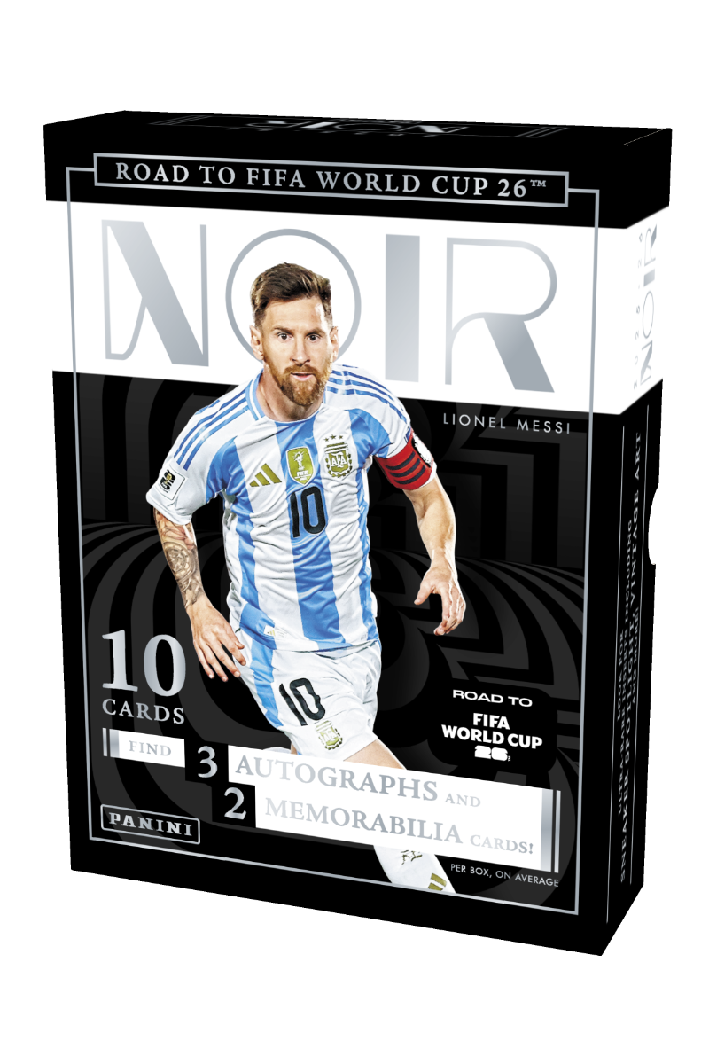 Caja Hobby Panini Noir Road to la Copa Mundial de la FIFA 2026™ (2025/26)