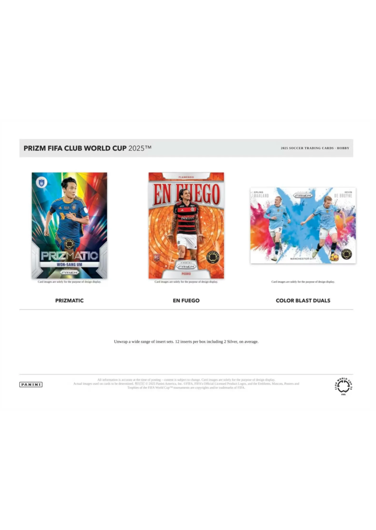 2025 Prizm FIFA Club World Cup Soccer – Blaster Box