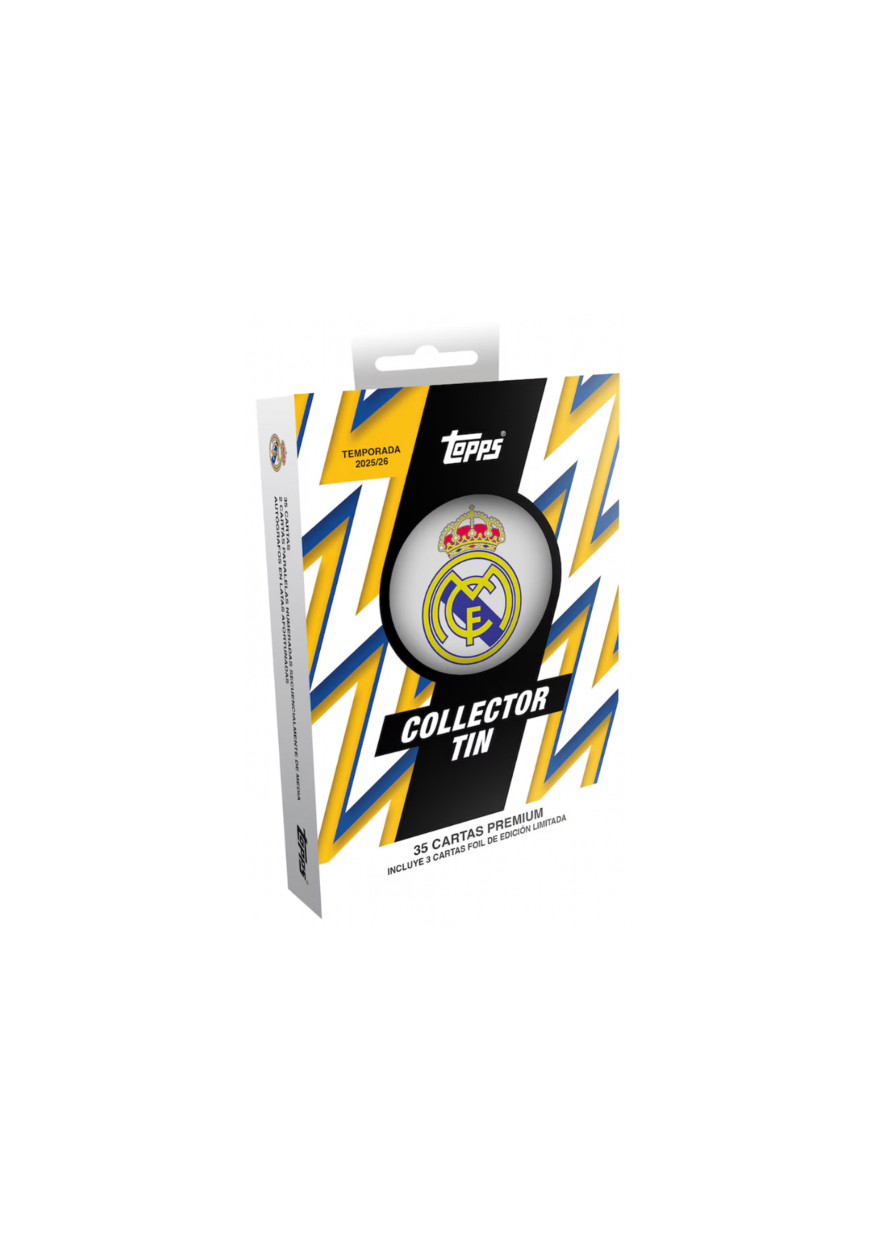 2025-26 Topps Collector Tin – Real Madrid