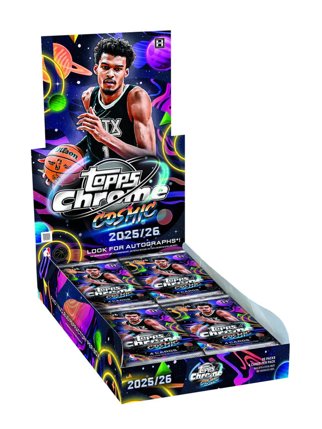 2025/26 Topps NBA Chrome Cosmic Basketball - Hobby Box