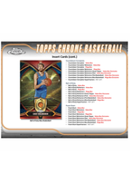 2024-25 Topps Chrome Basketball – Mega
