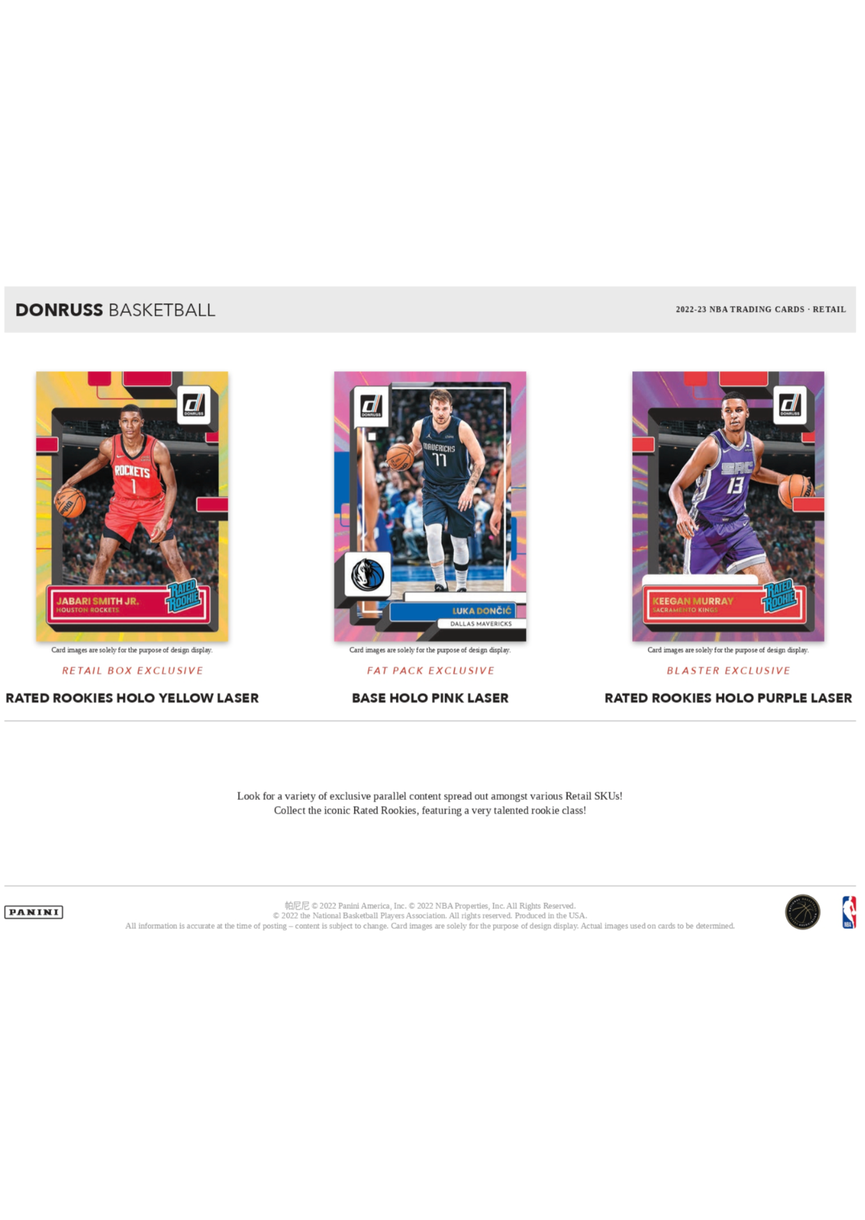 2022-23 Donruss NBA Blaster Box