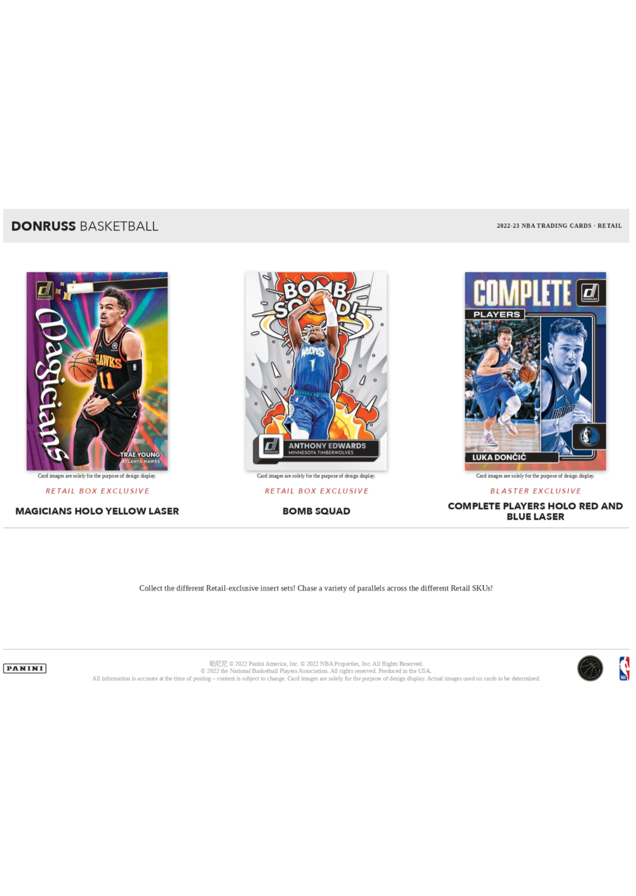 2022-23 Donruss NBA Blaster Box