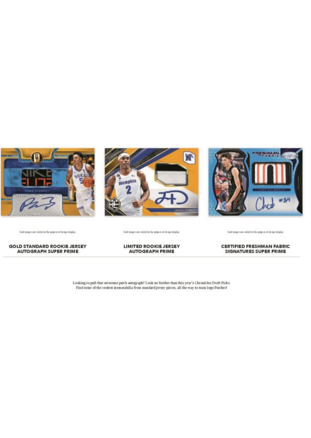 2022 Chronicles Draft Picks NCAA Hobby Box