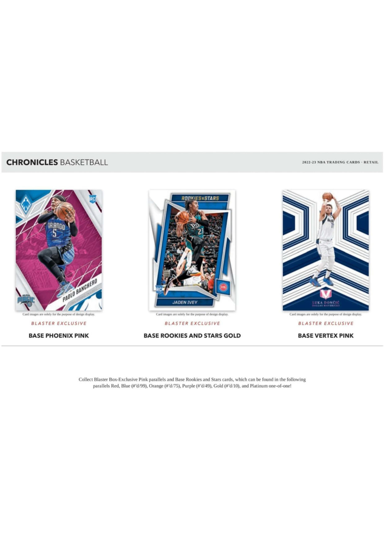 2022-23 Panini Chronicles NBA Blaster Box