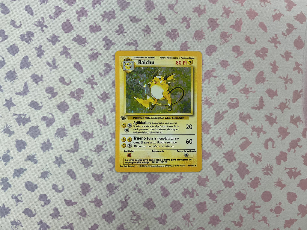 Raichu 14 (1 Edición )🇪🇸