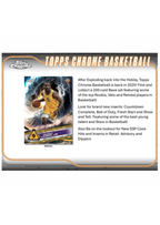 2024-25 Topps Chrome Basketball – Value Box
