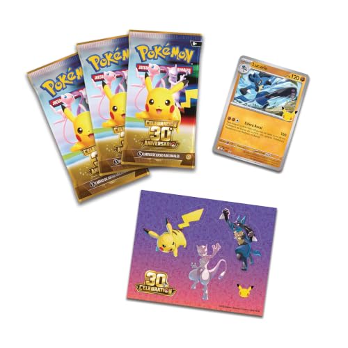 Colección Pegatinas 30.º Aniversario JCC Pokémon 🇪🇸 Español / (🇬🇧Inglés Pre Order) (Modelo Aleatorio) | Tier Kards