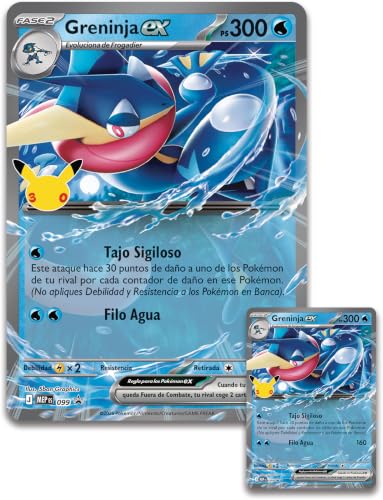 Colección Greninja ex 30.º Aniversario JCC Pokémon | Tier Kards