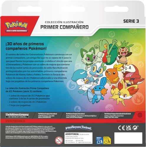 Colección Ilustración Primer Compañero Serie 3 JCC Pokémon | Tier Kards