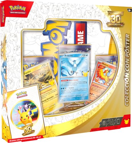 Caja Colección Pokémon 30 Aniversario con Póster | Tier Kards