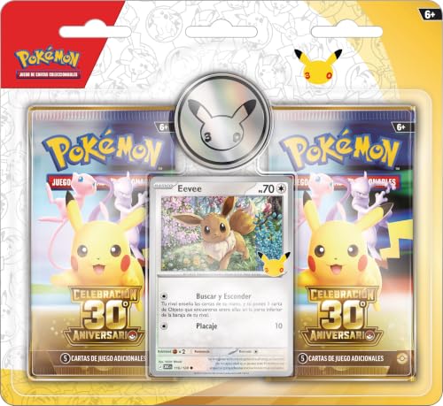 Pack Blister 2 Sobres Pokémon 30 Aniversario Septiembre | Tier Kards