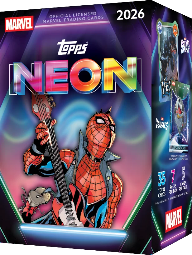 2026 Marvel Neon - Value Box (Pre Order 14/10/26) – Tier Kards