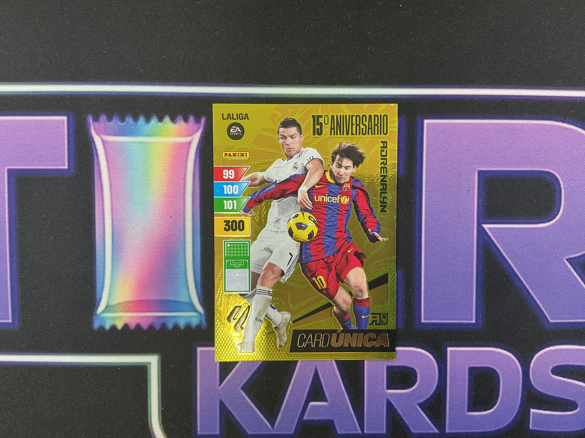 Cristiano & Messi 15º Aniversario Adrenalyn