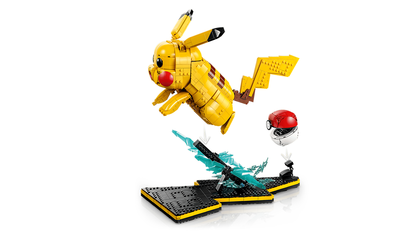 Pikachu y Poké Ball