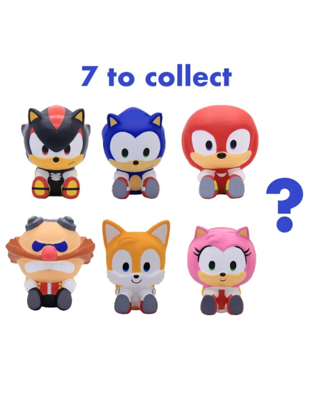 Sonic the Hedgehog SquishMe Blind Bag - Antiestrés | Tier Kards