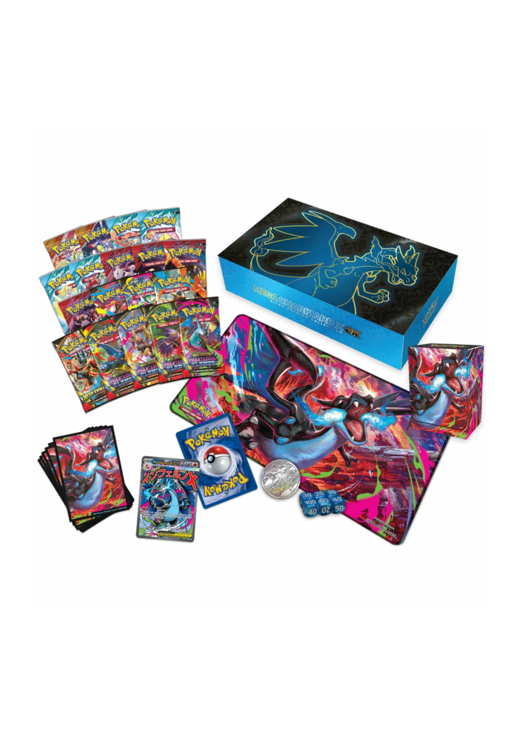 Pokémon Mega Charizard X Ultra Premium Collection (Inglés)
