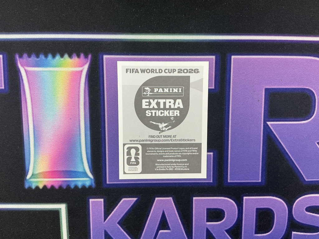 Messi extra sticker oro Word Cup 2026