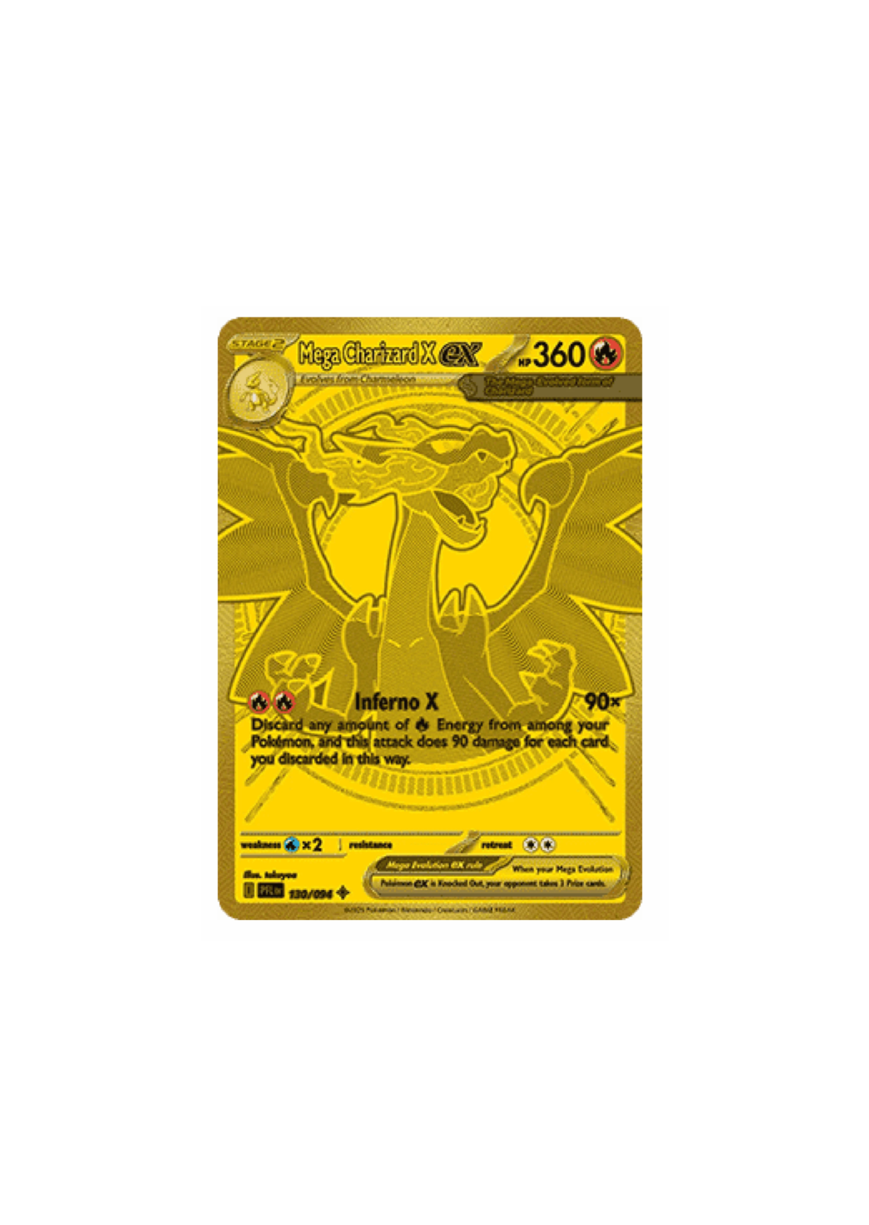Pokémon Mega Charizard X Collector’s Tin