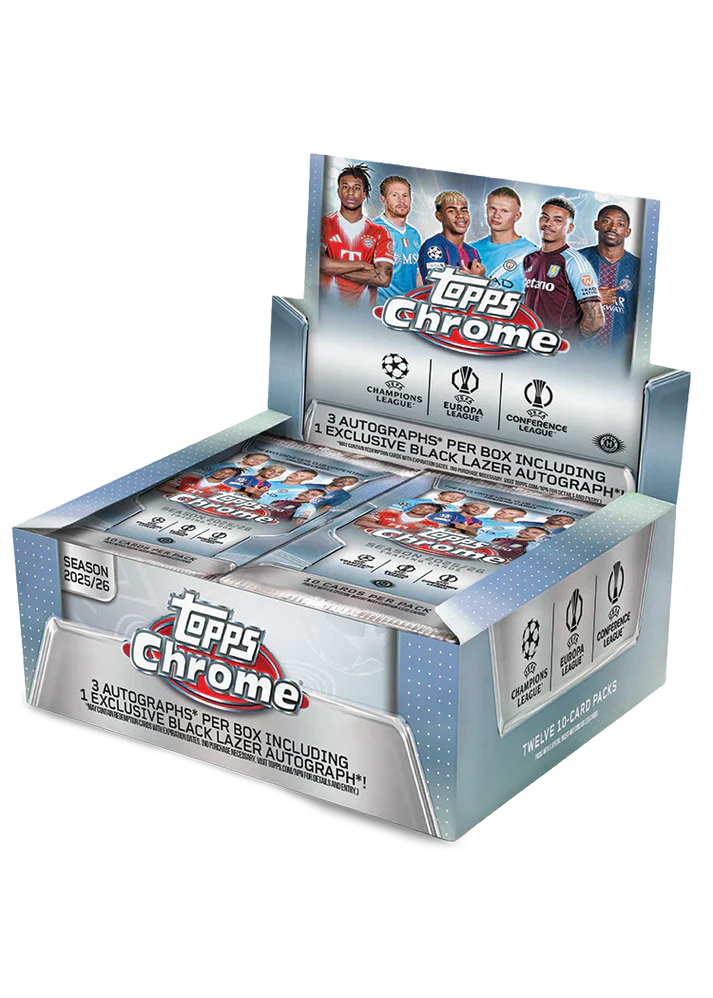 Topps Chrome UCC 2025/26 – Jumbo Box