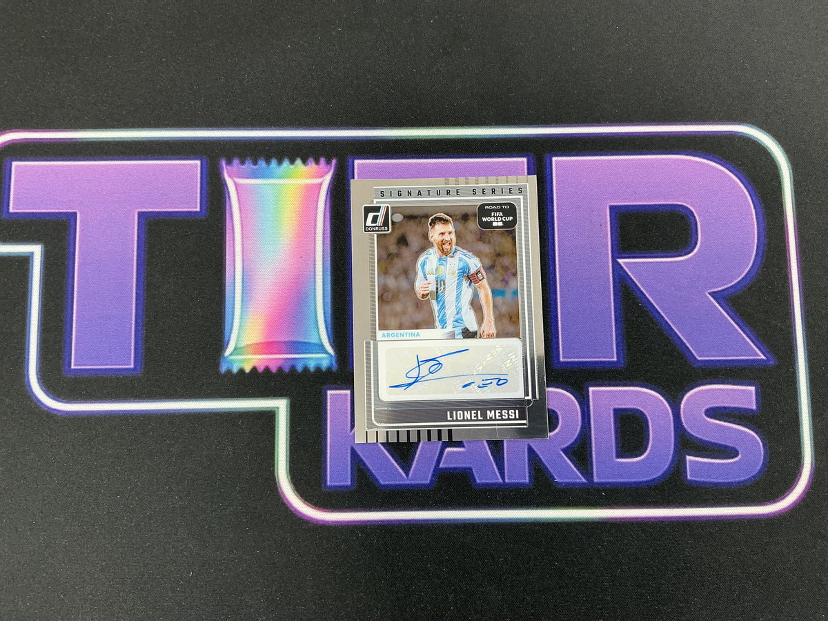 Lionel Messi Donruss Autograph #SS-LM