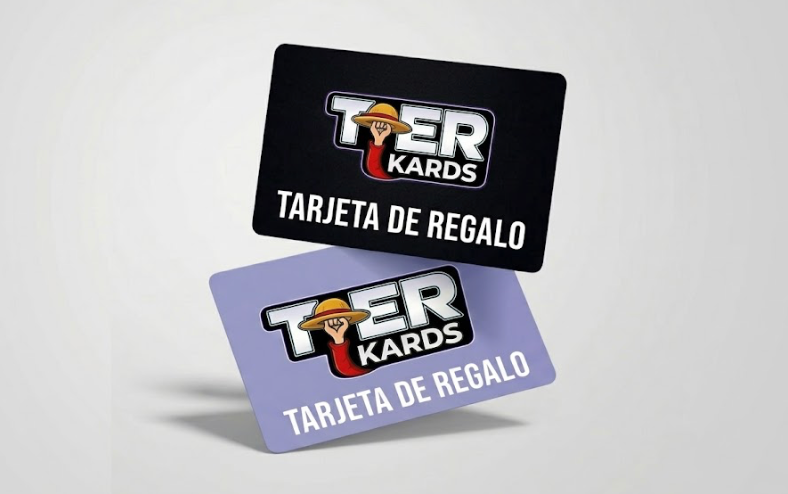 Tarjetas de Regalo Tier Kards
