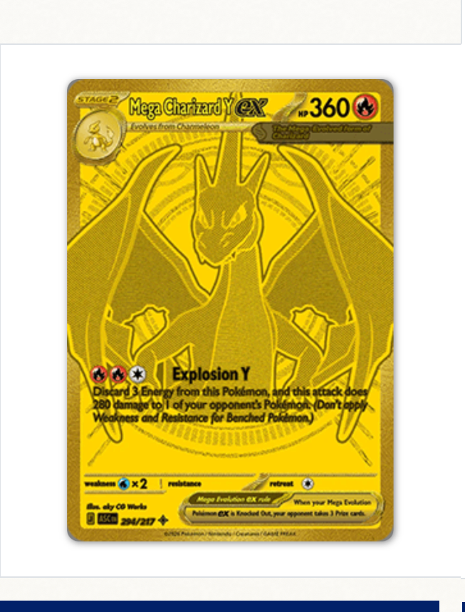 Mega Charizard Y ex 294 🇬🇧