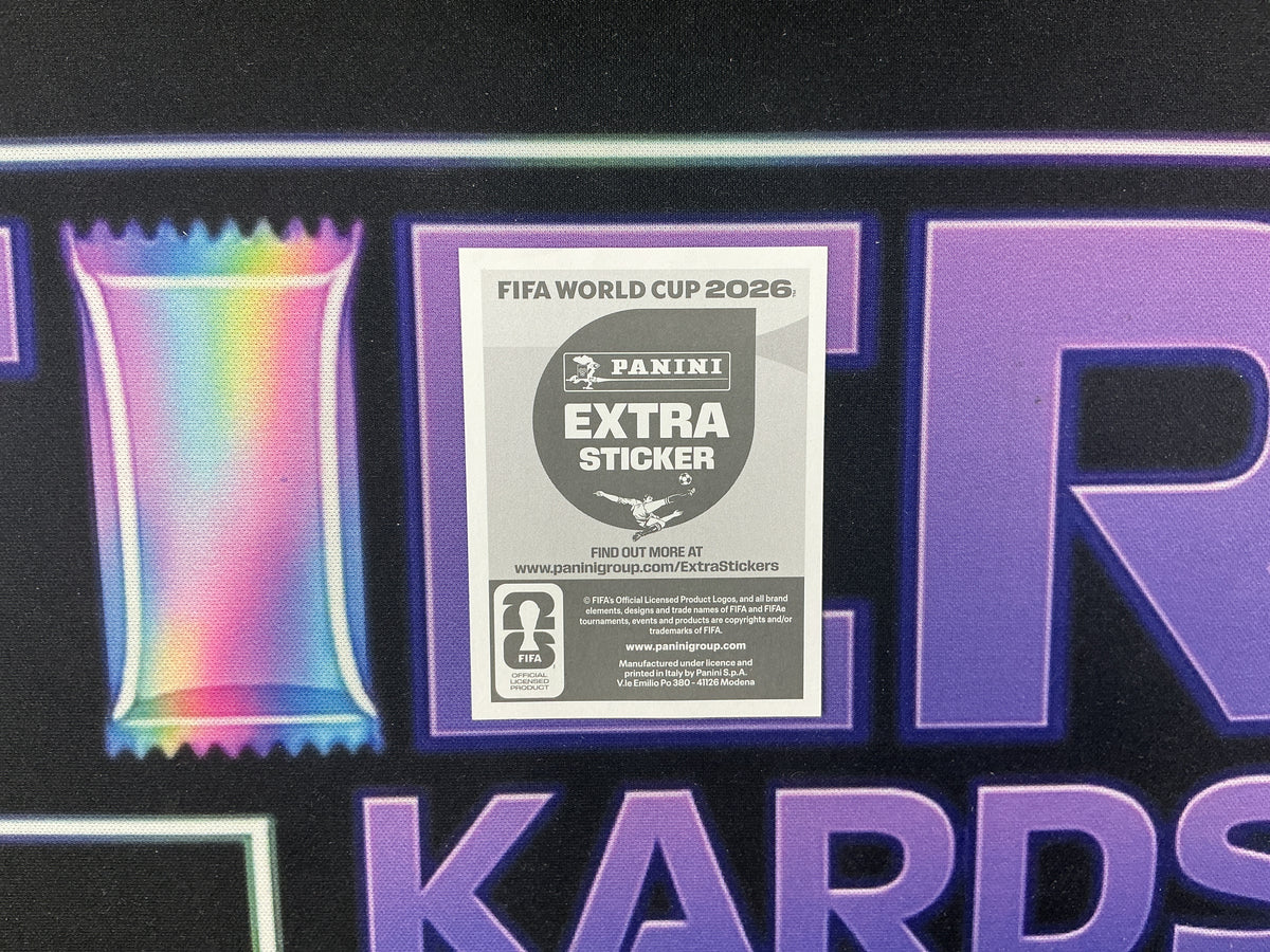 Valverde extra sticker oro Word Cup 2026