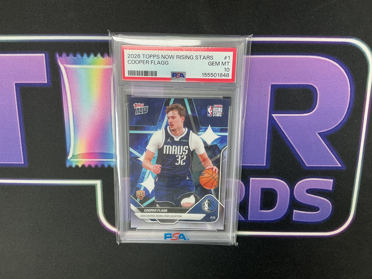 2026 Topps nos rising stars Cooper Flagg PSA10