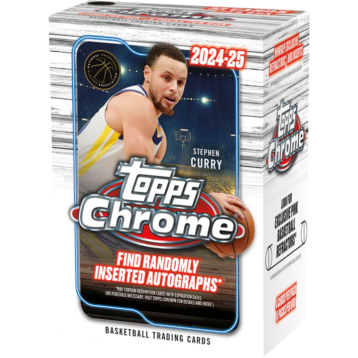 2024-25 Topps Chrome NBA Value Box