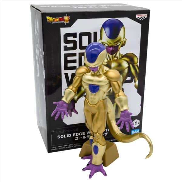 Figura DBS Solid Golden Frieza 17 cm Banpresto | Tier Kards