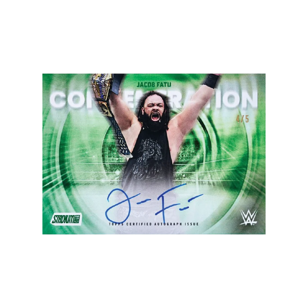 Topps WWE Stadium Club 2026 Mega Box | Tier Kards
