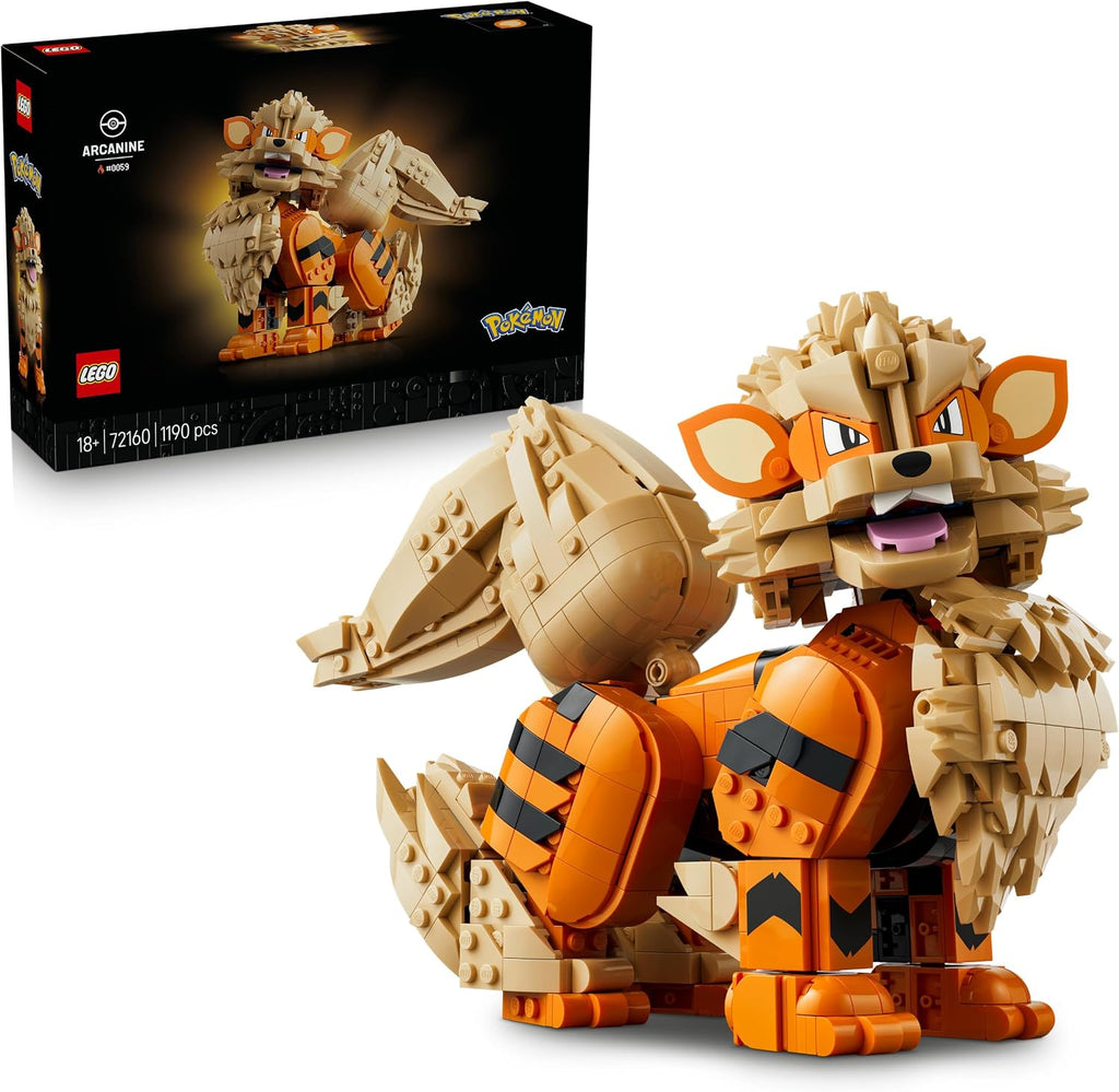 Set LEGO Pokémon Arcanine - Construcción y Coleccionismo | Tier Kards