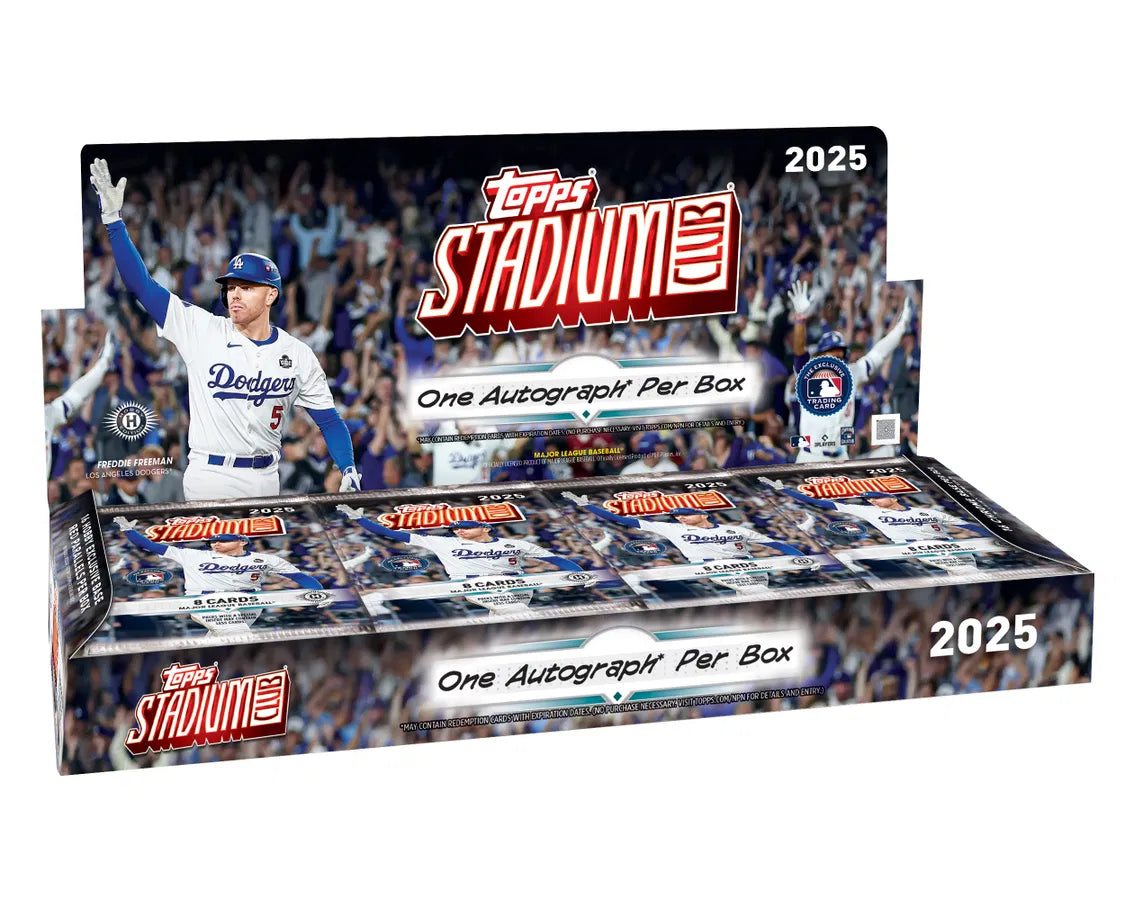 2025 Topps Stadium Club Chrome Baseball Hobby Box | Tier Kards