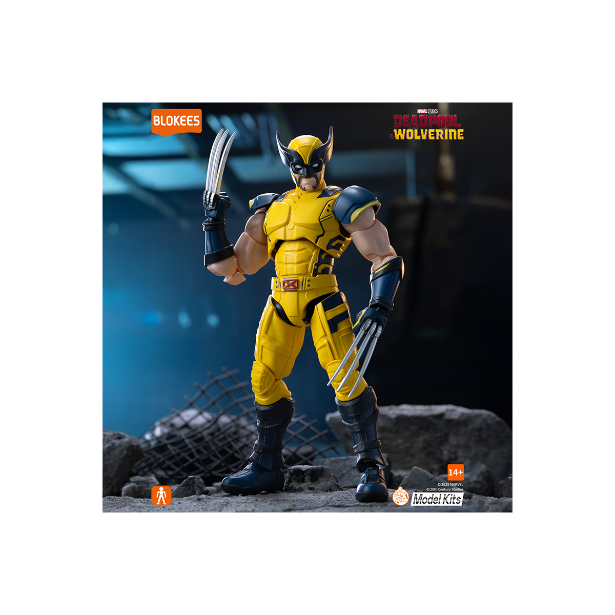 Maqueta Blokees Marvel Wolverine 05 | Tier Kards