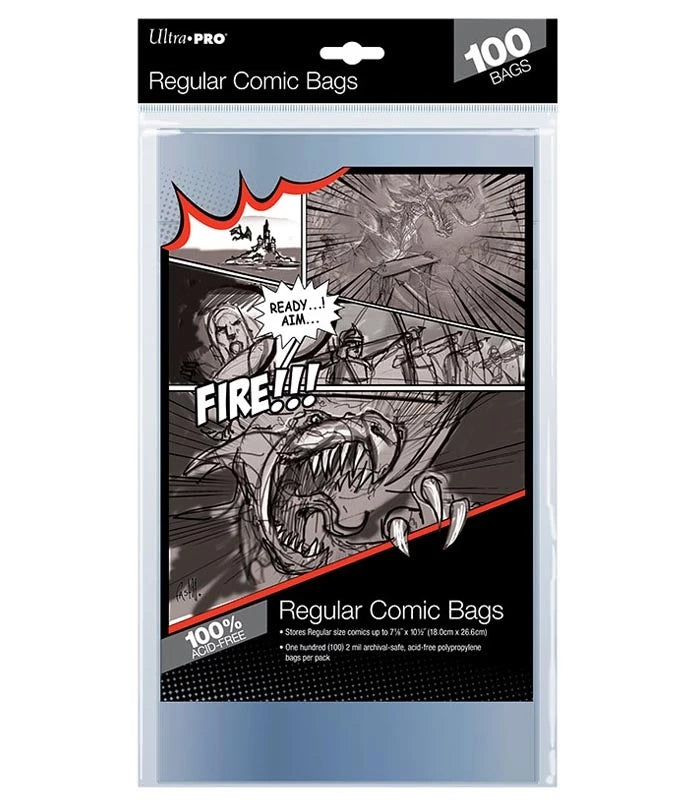 Bolsa para cómics Regular Size 7-1/8" X 10-1/2" Ultra Pro