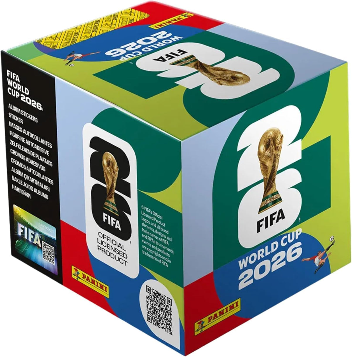 Caja de 50 Sobres Cromos Copa Mundial FIFA 2026 Panini | Tier Kards