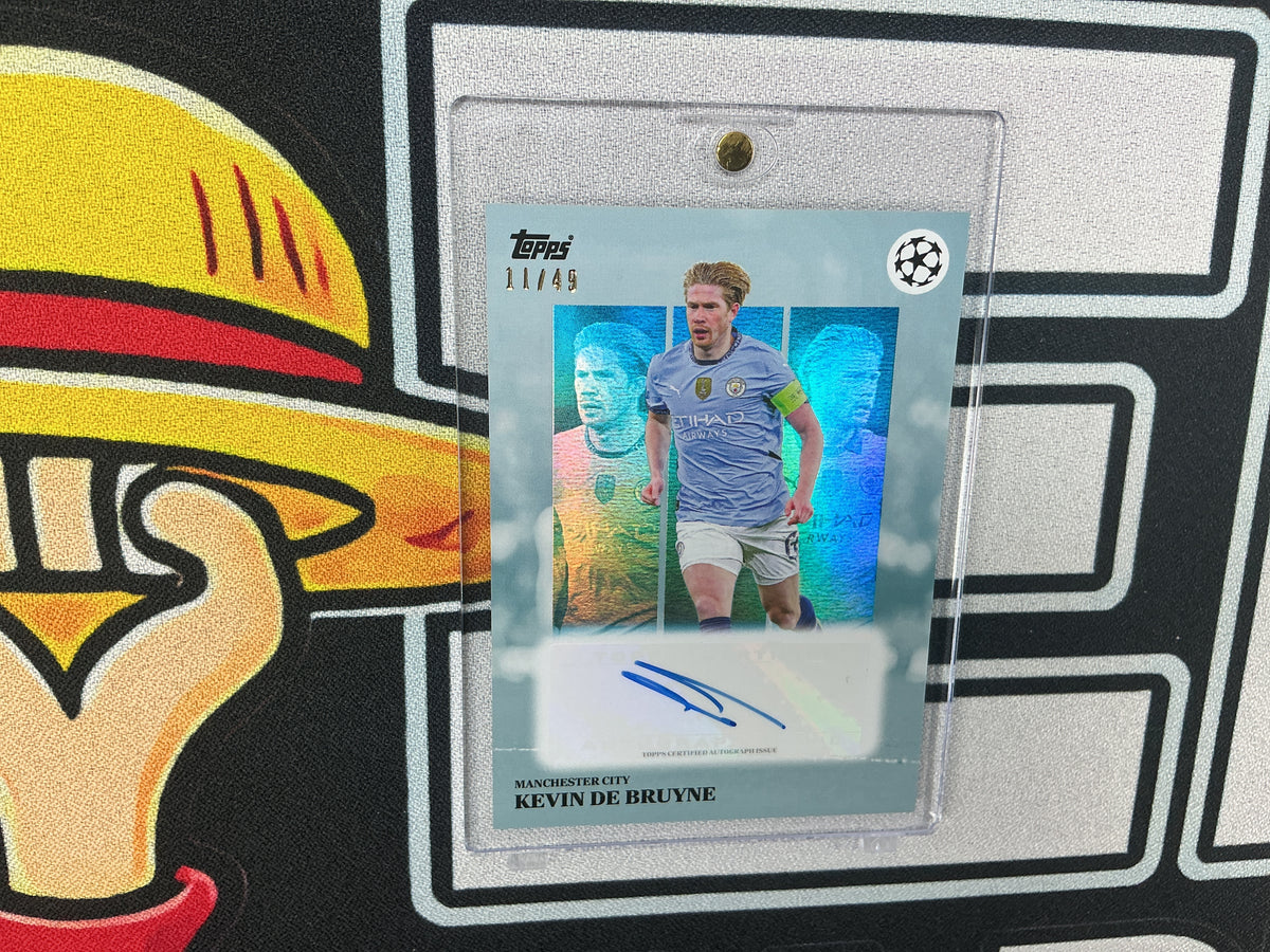 Kevin de Bruyne 11/49 Autograph Topps Simplicidad