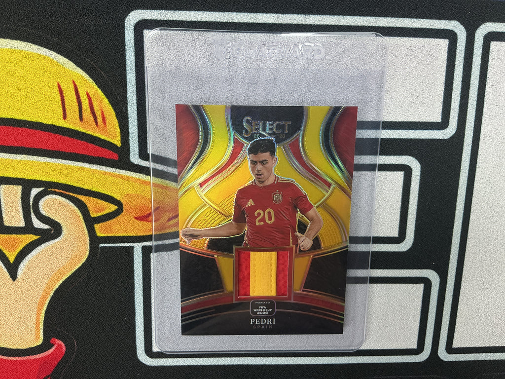 Pedri 04/10 Memorabilia Panini Select 2025-26