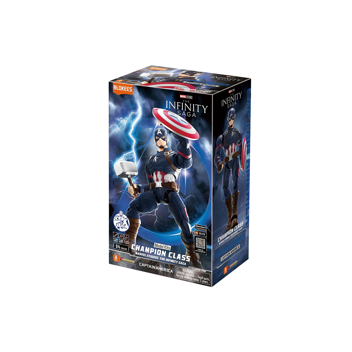 Maqueta Blokees Capitán América Champion Class 03 | Tier Kards
