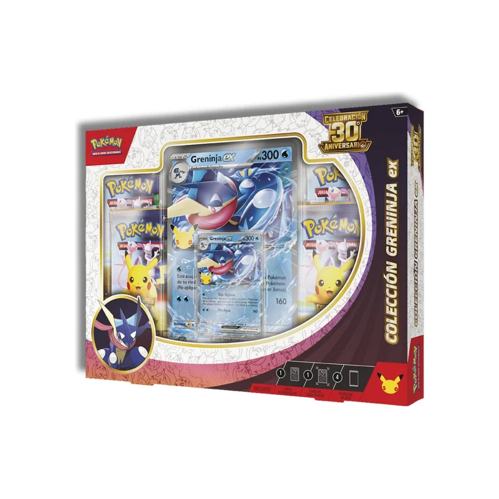 Colección Greninja ex 30.º Aniversario JCC Pokémon | Tier Kards